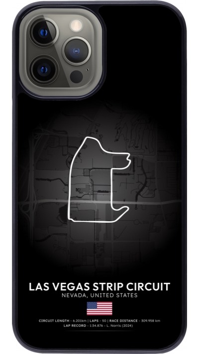 iPhone 12 Pro Max Case Hülle - F1 Track 2025 Las Vegas