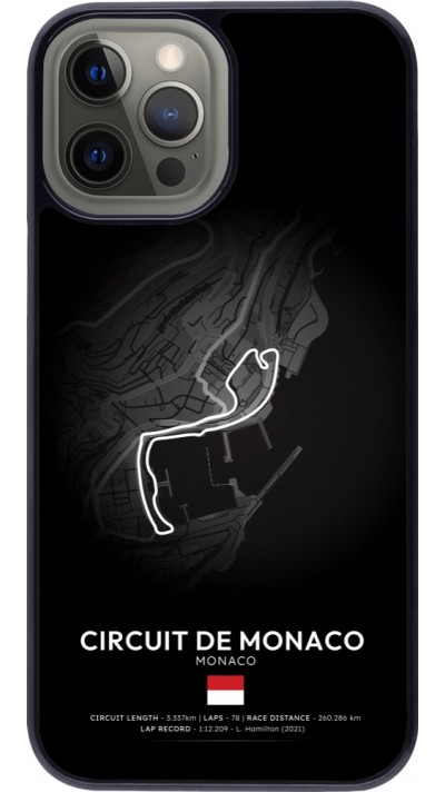 iPhone 12 Pro Max Case Hülle - F1 Track 2025 Monaco
