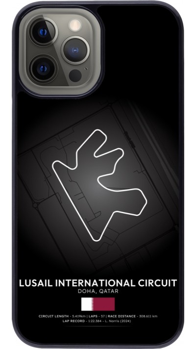 iPhone 12 Pro Max Case Hülle - F1 Track 2025 Qatar