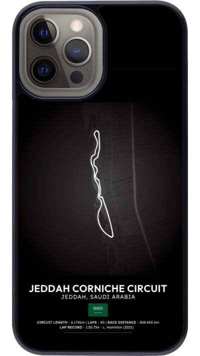 iPhone 12 Pro Max Case Hülle - F1 Track 2025 Saudi Arabia