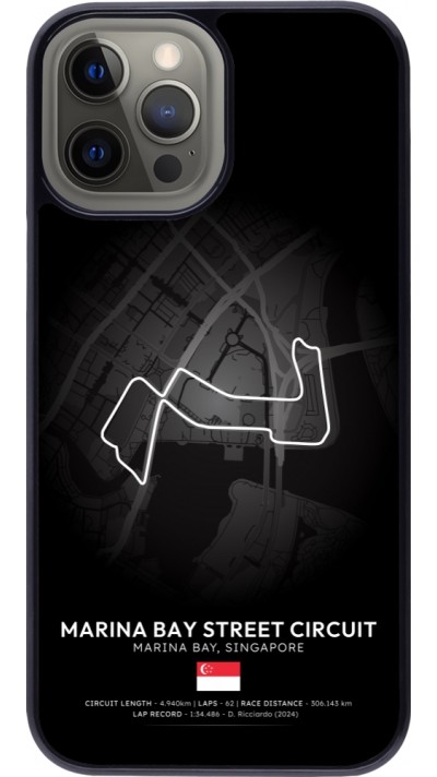 iPhone 12 Pro Max Case Hülle - F1 Track 2025 Singapore