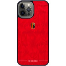 iPhone 12 Pro Max Case Hülle - Belgien 2026 personalisierbares Fussballtrikot