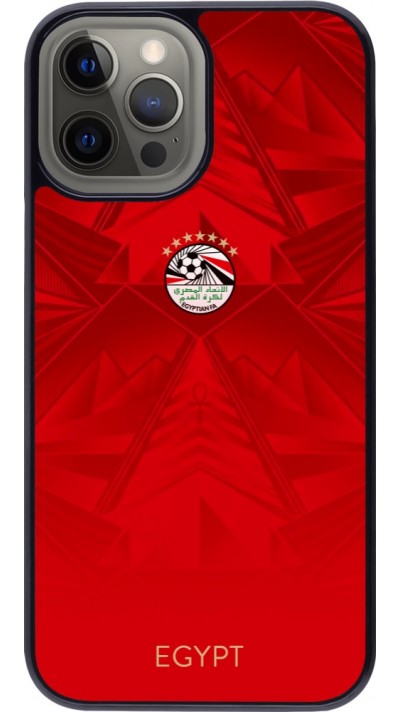 iPhone 12 Pro Max Case Hülle - Ägypten 2026 personalisierbares Fussballtrikot
