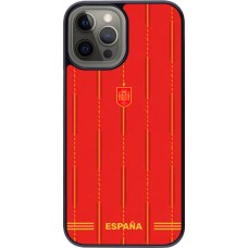 iPhone 12 Pro Max Case Hülle - Spanien 2026 personalisierbares Fussballtrikot