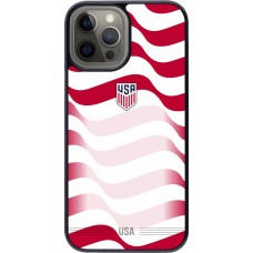 Coque iPhone 12 Pro Max - Maillot de football États-Unis 2026 personnalisable