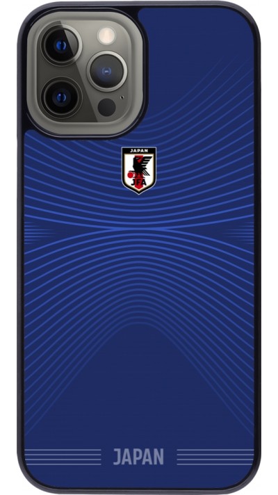 iPhone 12 Pro Max Case Hülle - Japan 2022 personalisierbares Fussballtrikot