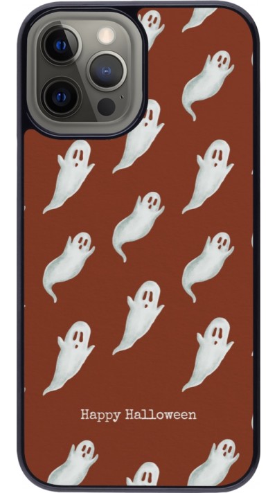 iPhone 12 Pro Max Case Hülle - Halloween 2025 Pattern of ghosts