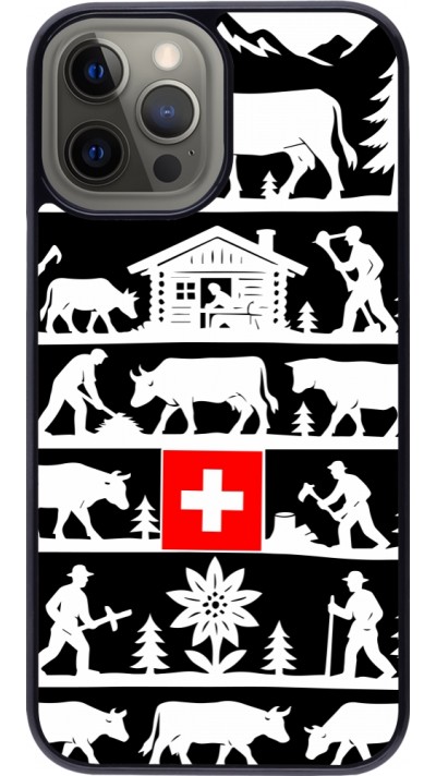 iPhone 12 Pro Max Case Hülle - Poya Schweiz 1 schwarz