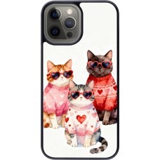 iPhone 12 Pro Max Case Hülle - Saint Valentines Day 26 Cat Love