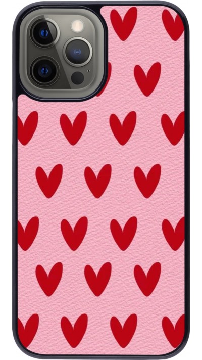 iPhone 12 Pro Max Case Hülle - Saint Valentines Day 26 Pattern heart