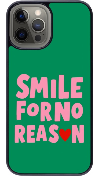 iPhone 12 Pro Max Case Hülle - Smile for no reason 2026