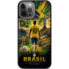 iPhone 12 Pro Max Case Hülle - Fussball Brasilien splash 2026