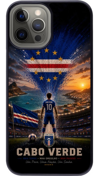 iPhone 12 Pro Max Case Hülle - Fussball Kap Verde splash 2026