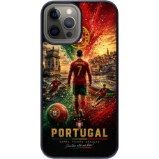 iPhone 12 Pro Max Case Hülle - Fussball Portugal splash 2026
