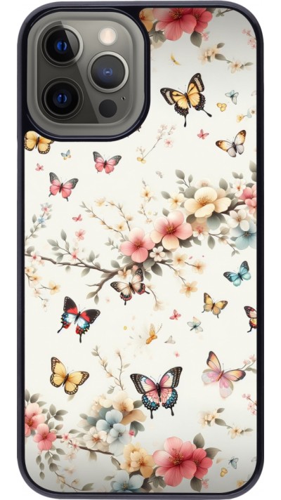iPhone 12 Pro Max Case Hülle - Frühling 25 Leichte Schmetterlinge