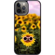 iPhone 12 Pro Max Case Hülle - Sunflower with glasses 2026