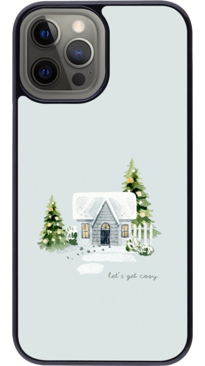 iPhone 12 Pro Max Case Hülle - Winter 25 Cosy House