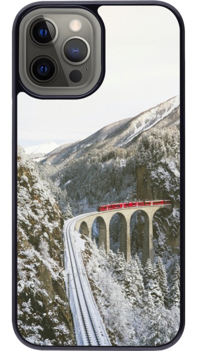 iPhone 12 Pro Max Case Hülle - Winter 25 Winter polar express