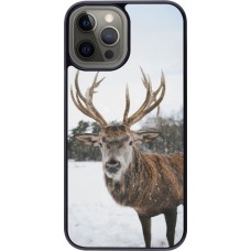 iPhone 12 Pro Max Case Hülle - Winter 25 Winter reindeer