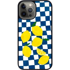 iPhone 12 Pro Max Case Hülle - Silikon schwarz Illustration lemons 2026