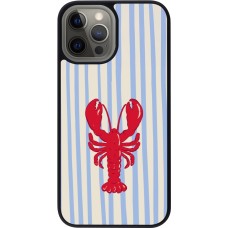 iPhone 12 Pro Max Case Hülle - Silikon schwarz Red lobster 2026