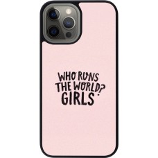 iPhone 12 Pro Max Case Hülle - Silikon schwarz Womens day 2026 3