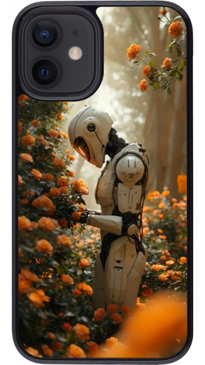 iPhone 12 mini Case Hülle - Astronaut flowers 2025
