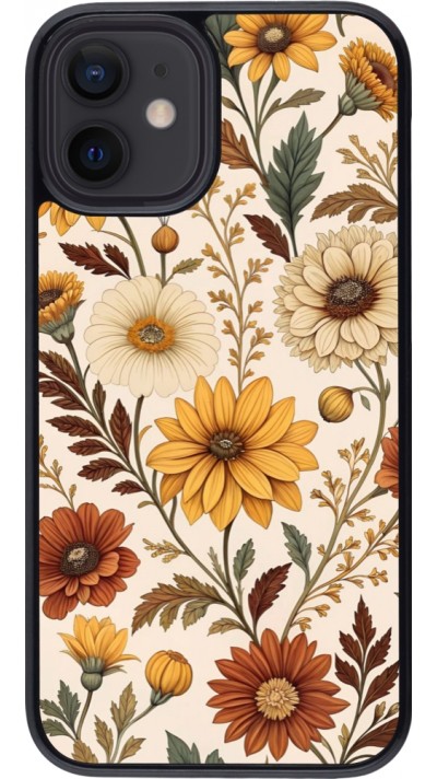 iPhone 12 mini Case Hülle - Autumn 25 Flower pattern