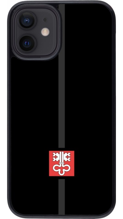 iPhone 12 mini Case Hülle - Kanton NW schwarz