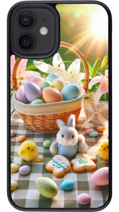 iPhone 12 mini Case Hülle - Ostern 2025 Osterkorb