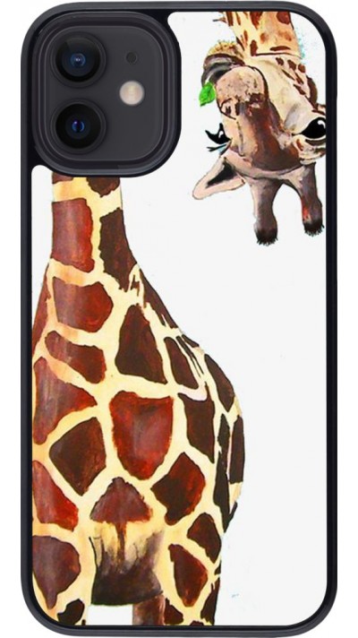 Hülle iPhone 12 mini - Giraffe Fit