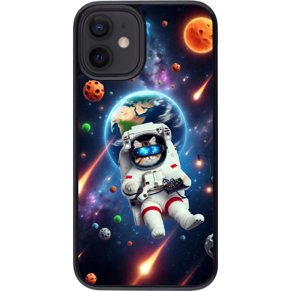 iPhone 12 mini Case Hülle - VR SpaceCat Odyssee