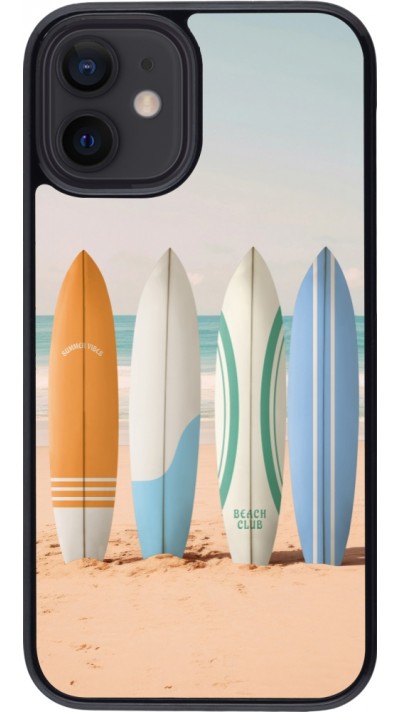 iPhone 12 mini Case Hülle - Summer surfboard 2025
