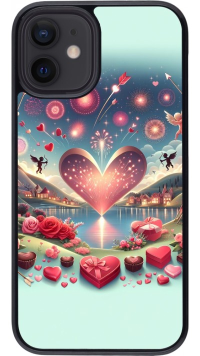 iPhone 12 mini Case Hülle - Valentin 2025 Schick