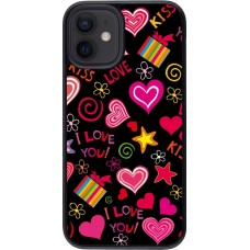 iPhone 12 mini Case Hülle - Valentine 2023 love symbols