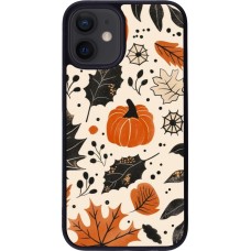 iPhone 12 mini Case Hülle - Silikon schwarz Autumn 2024 nature