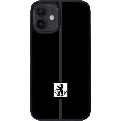 iPhone 12 mini Case Hülle - Silikon schwarz Kanton AR schwarz