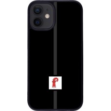 iPhone 12 mini Case Hülle - Silikon schwarz Kanton BL schwarz