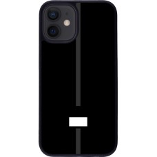 iPhone 12 mini Case Hülle - Silikon schwarz Kanton FR schwarz