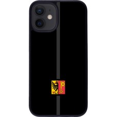 iPhone 12 mini Case Hülle - Silikon schwarz Kanton GE schwarz