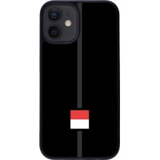 iPhone 12 mini Case Hülle - Silikon schwarz Kanton SO schwarz