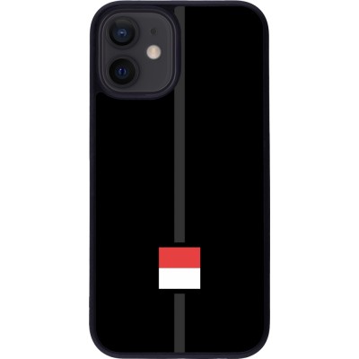 iPhone 12 mini Case Hülle - Silikon schwarz Kanton SO schwarz