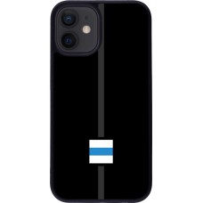 iPhone 12 mini Case Hülle - Silikon schwarz Kanton ZG schwarz