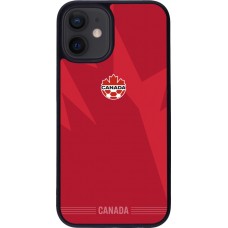iPhone 12 mini Case Hülle - Silikon schwarz Kanada 2026 personalisierbares Fussballtrikot