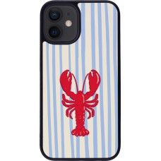 iPhone 12 mini Case Hülle - Silikon schwarz Red lobster 2026