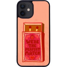 iPhone 12 mini Case Hülle - Silikon schwarz Saint Valentines Day 26 Perfect Match