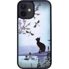 Hülle iPhone 12 mini - Silikon schwarz Spring 19 12