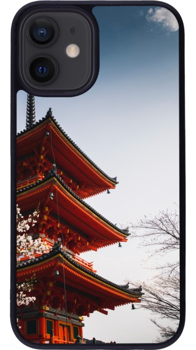 iPhone 12 mini Case Hülle - Silikon schwarz Spring 23 Japan