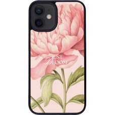 iPhone 12 mini Case Hülle - Silikon schwarz Just Bloom Spring 2026