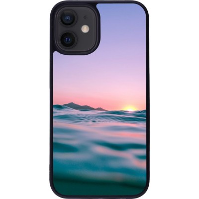 Hülle iPhone 12 mini - Silikon schwarz Summer 2021 12